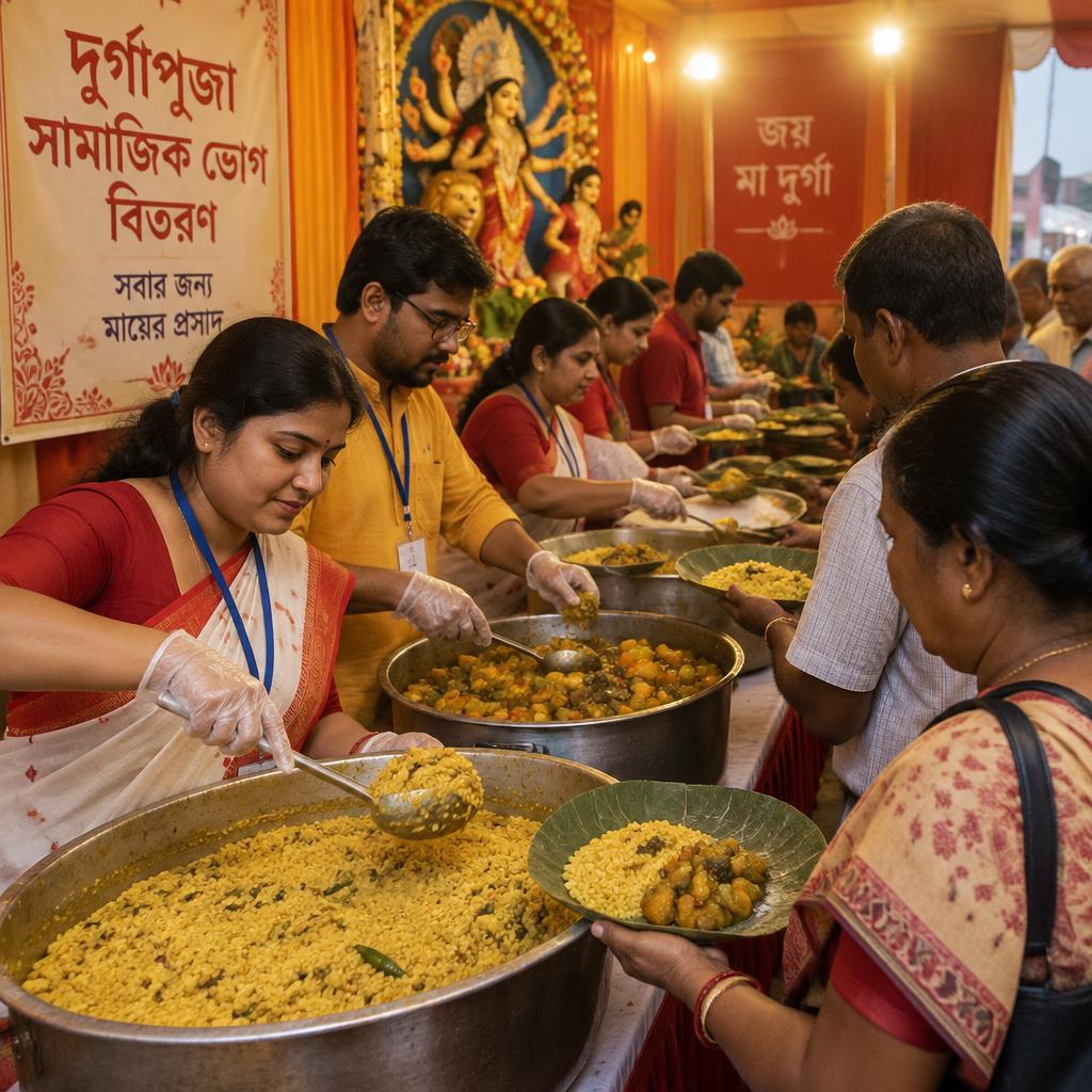 Bhog distribution